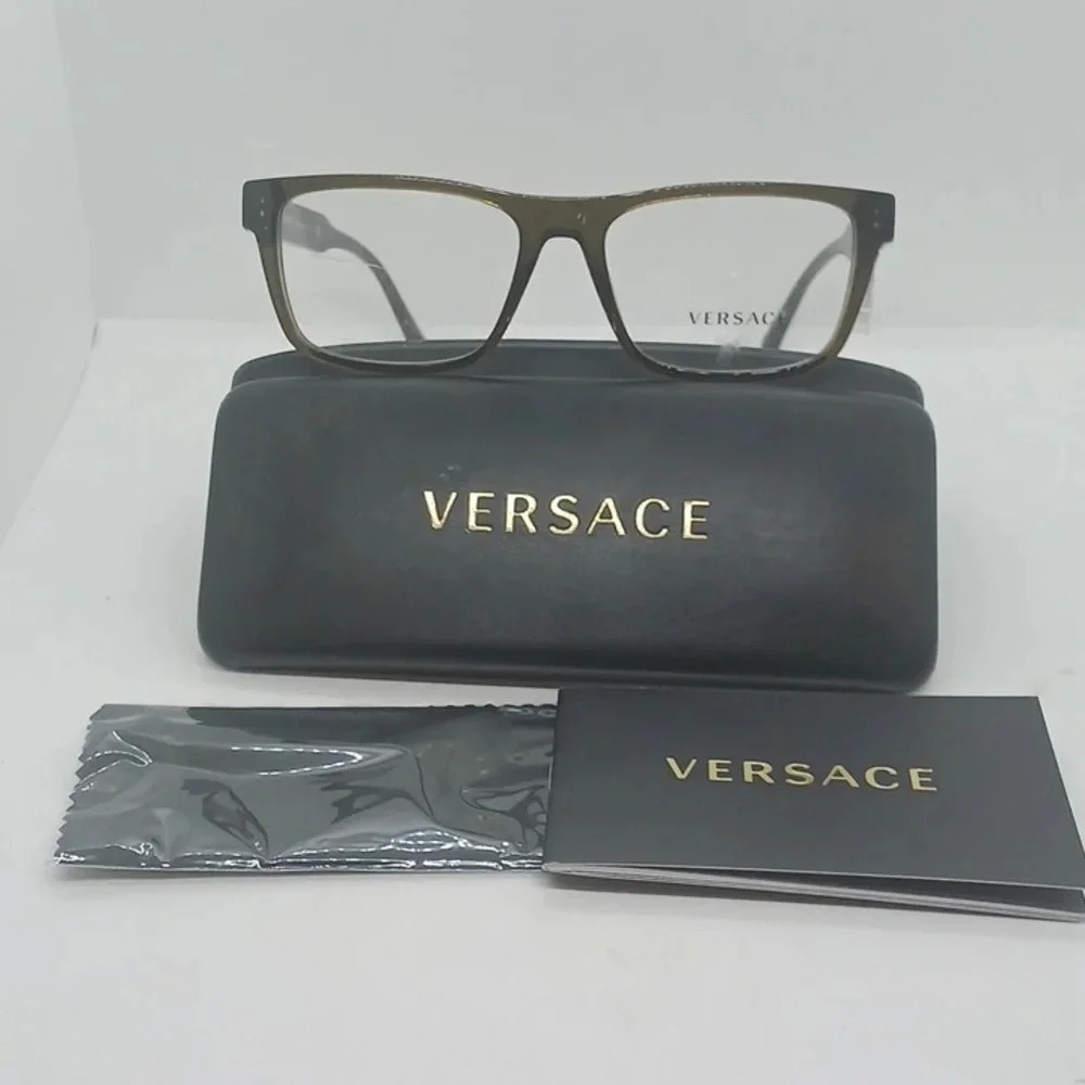 NWT RX-ABLE VERSACE EYEGLASS FRAMES 3277 GREEN
